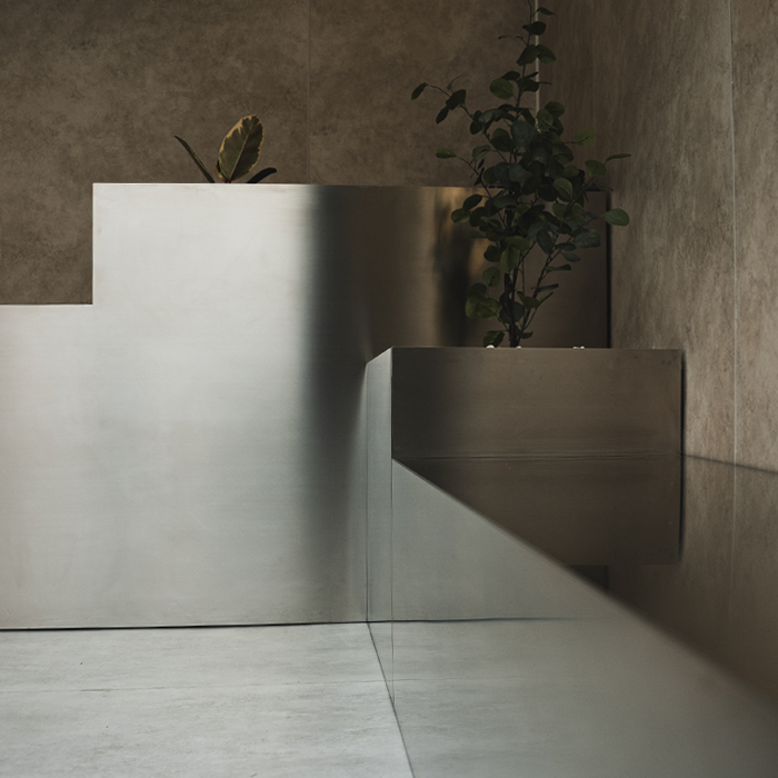 Fabricación mostrador a medida para Del Mazo Tattoo por Integrale360.