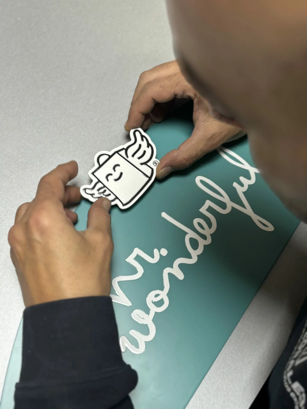 Muebles a medida para marcas. Trabajo para Mr. Wonderful.