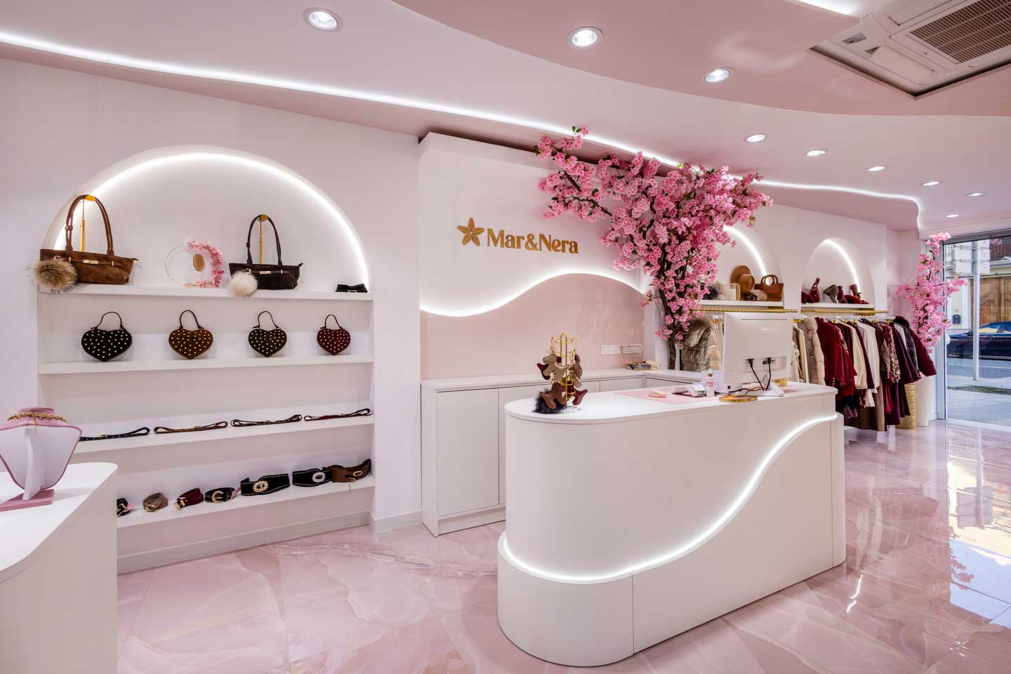 mostrador para tienda