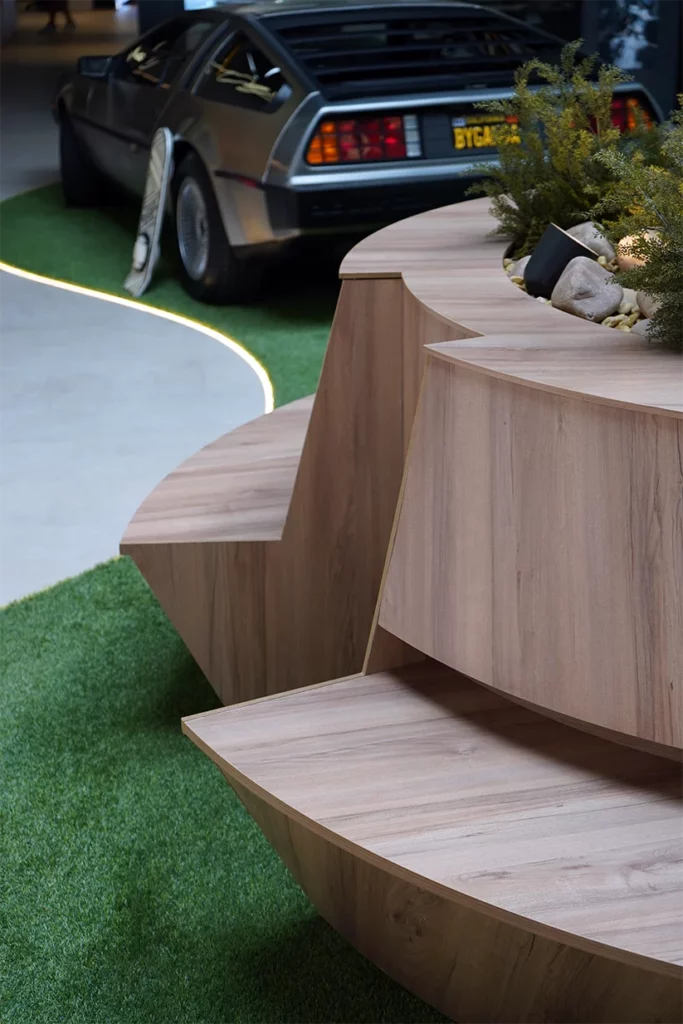 mueble curvo