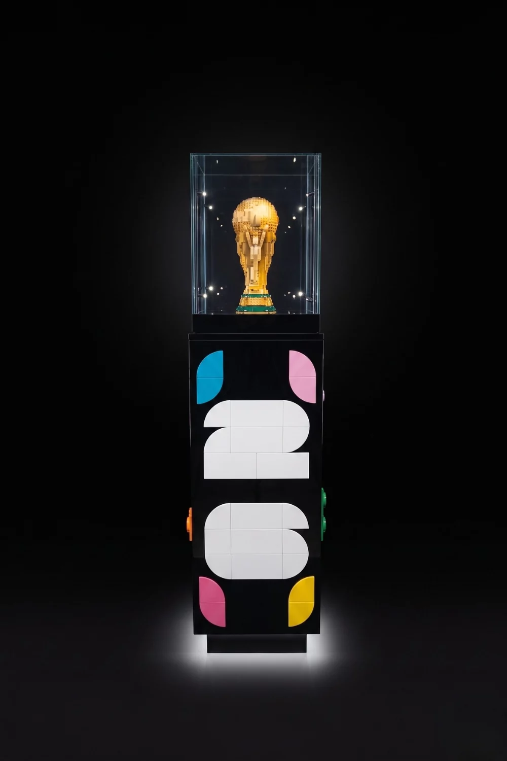 Vitrina premium a medida para la FIFA World Cup 2026™ by LEGO®