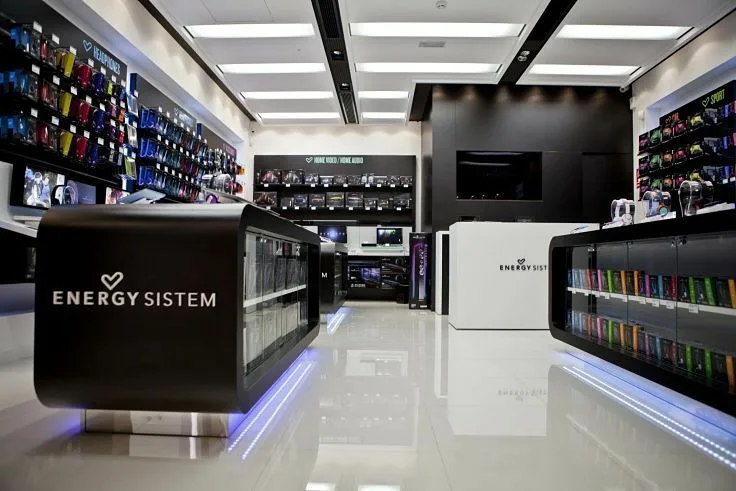 Mobiliario a medida para Duty Free.